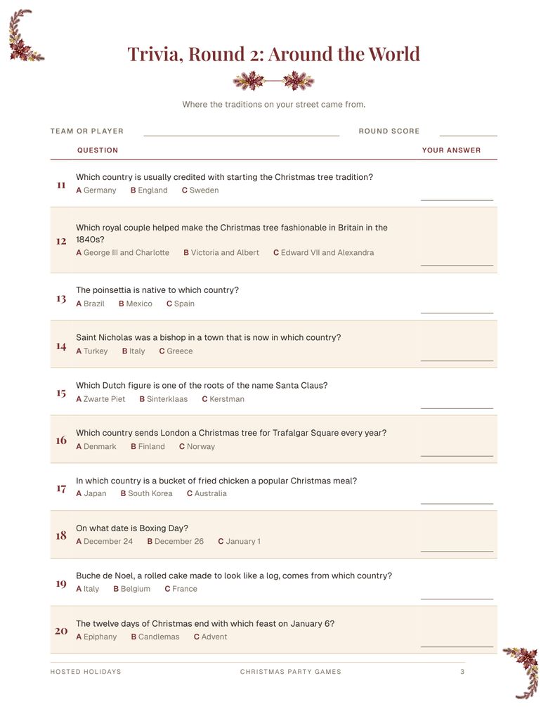 Page 3 of Christmas Party Games Bundle