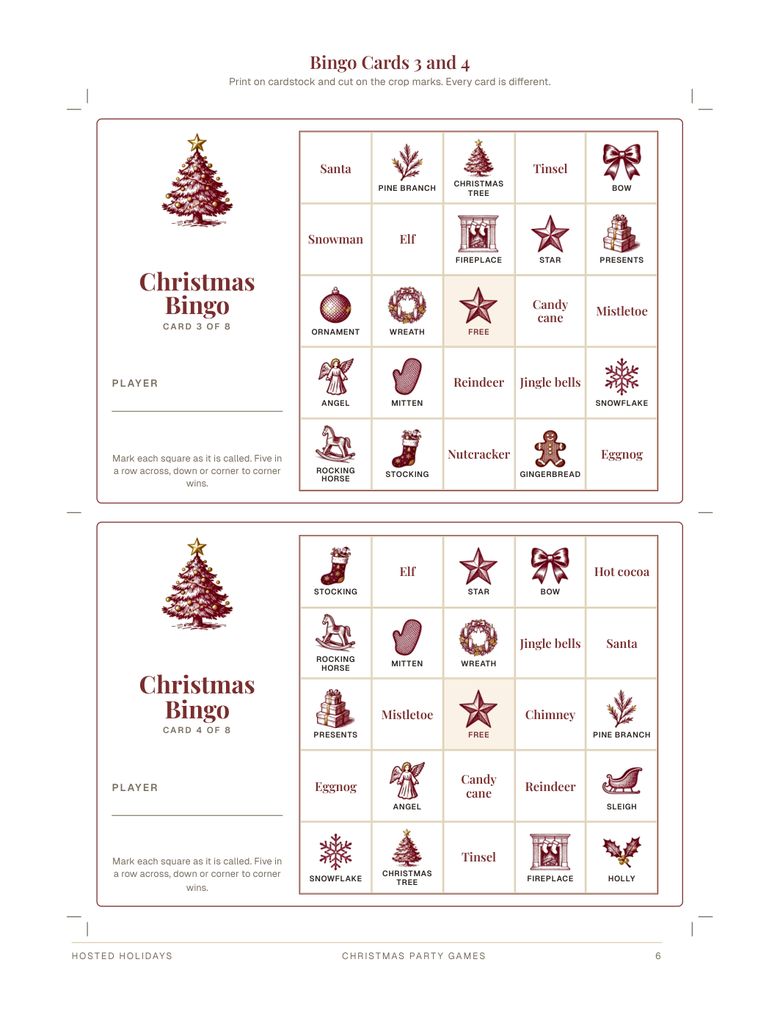 Page 6 of Christmas Party Games Bundle