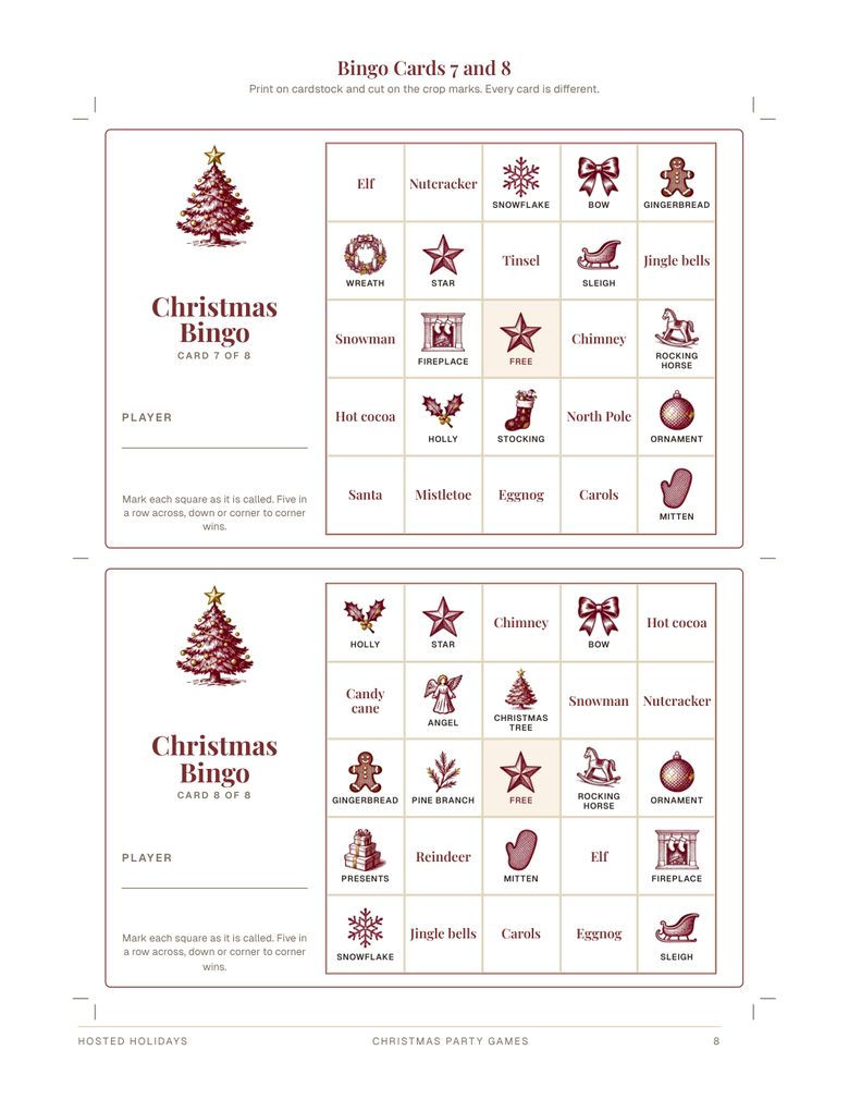 Page 8 of Christmas Party Games Bundle