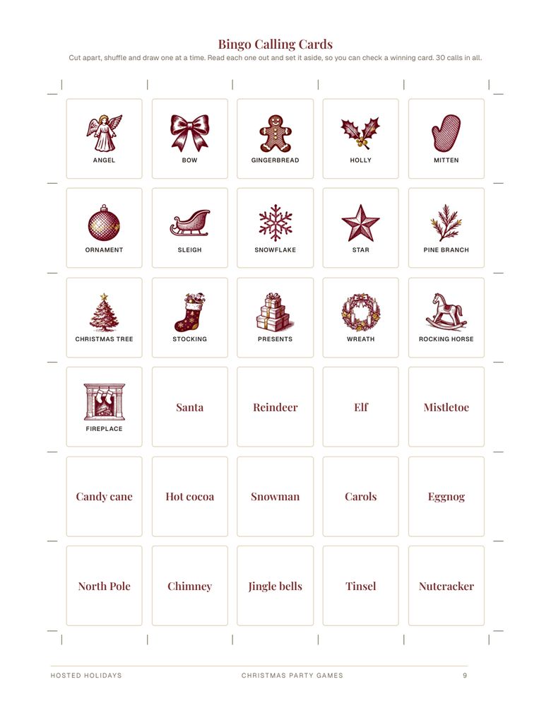 Page 9 of Christmas Party Games Bundle