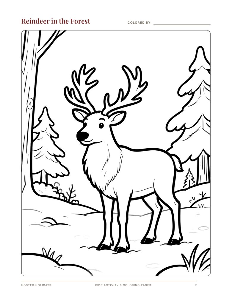 Page 7 of Kids Activity & Coloring Pages Bundle