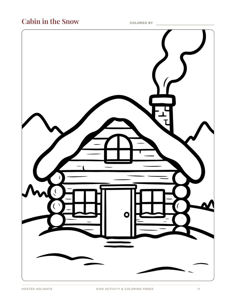 Page 11 of Kids Activity & Coloring Pages Bundle