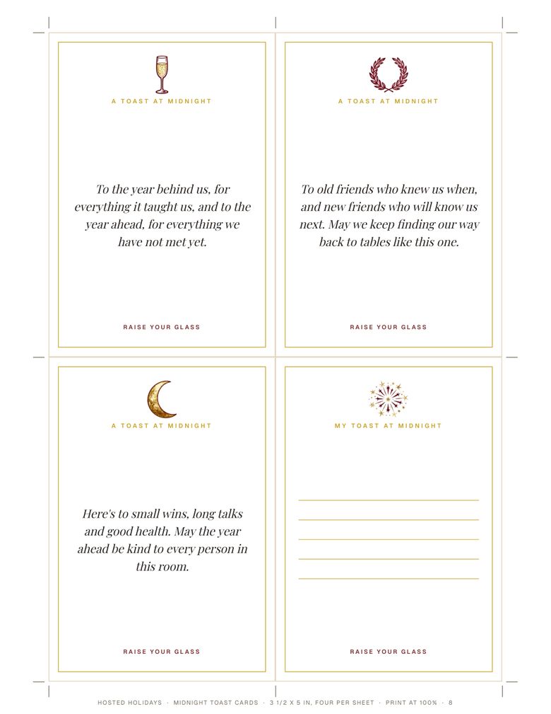Page 8 of New Year Editable Party Invitation