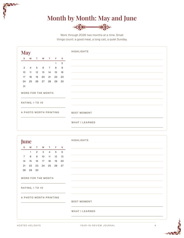 Page 4 of Year-in-Review Journal