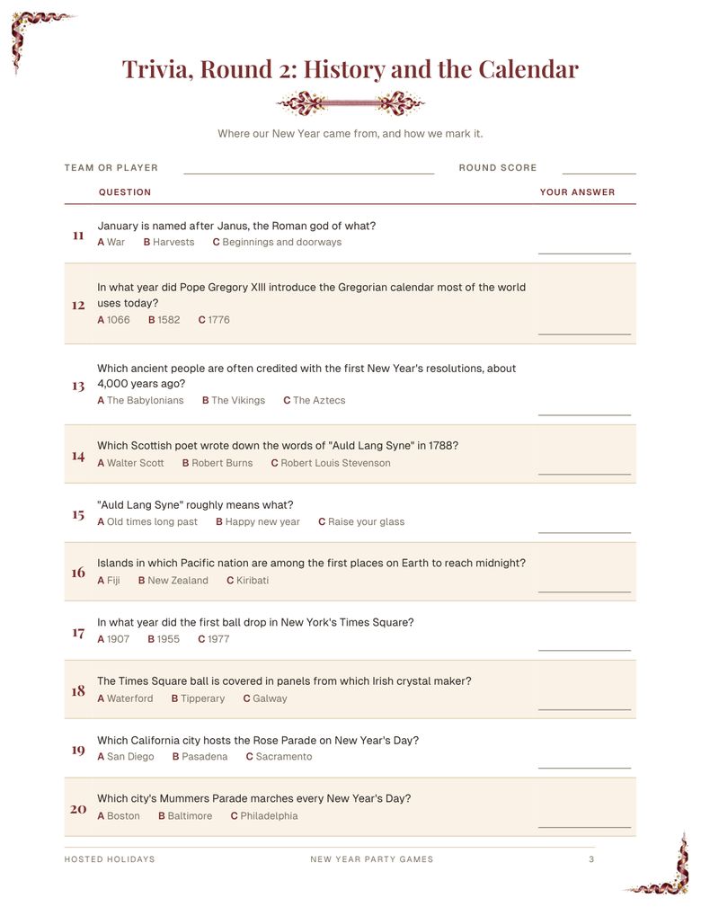 Page 3 of New Year Party Games Bundle