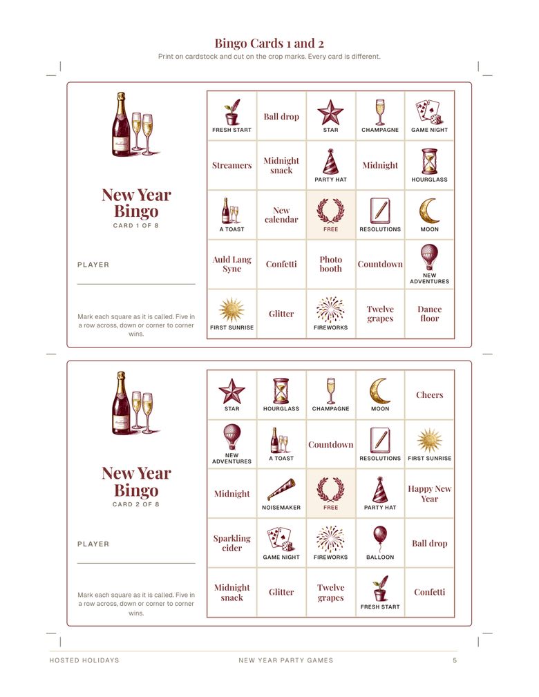 Page 5 of New Year Party Games Bundle