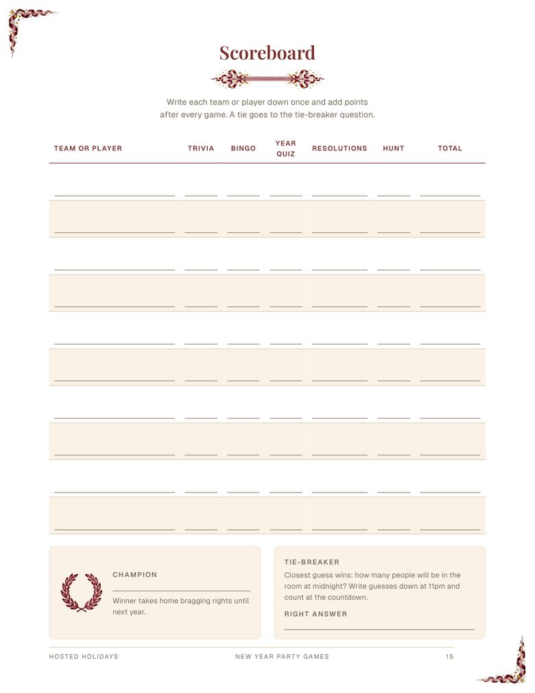 Page 15 of New Year Party Games Bundle