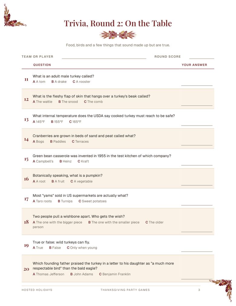 Page 3 of Thanksgiving Party Games Bundle