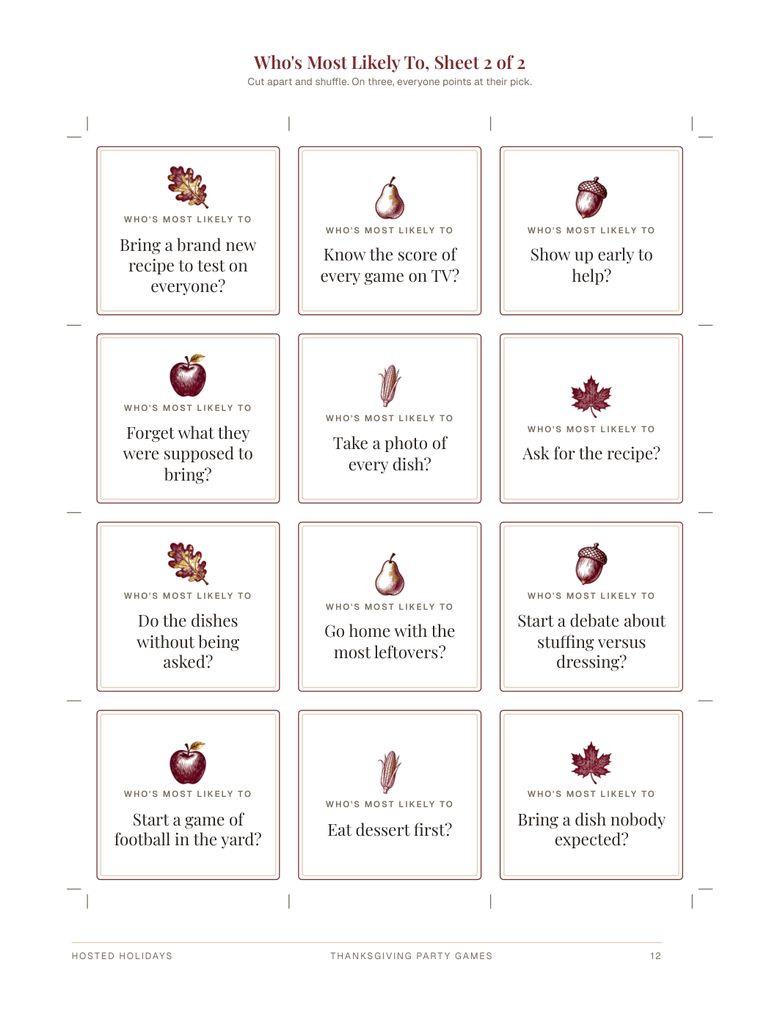 Page 12 of Thanksgiving Party Games Bundle